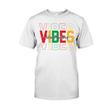 Black History Vibes - Personalized African American T-shirt And Hoodie
