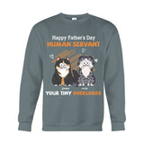 To My Human Servant - Personalized Cat T-shirt And Hoodie