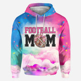 Football Mom - Personalized Football All Over Shirt