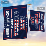 Save The Country - Anti Trump House Flag