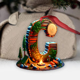Camping Letter - Personalized Camping Ornament