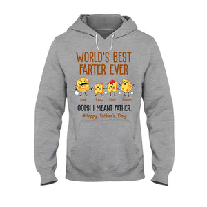 World's Best Farter Funny Cheese - Personalized Father T-shirt And Hoodie