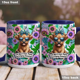 I'm Not A Hot Mess - Personalized Accent Mug