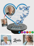 Forever In My Heart - Personalized Memorial Garden Solar Light