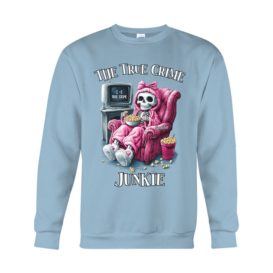 The True Crime Junkie - Personalized T-shirt And Hoodie