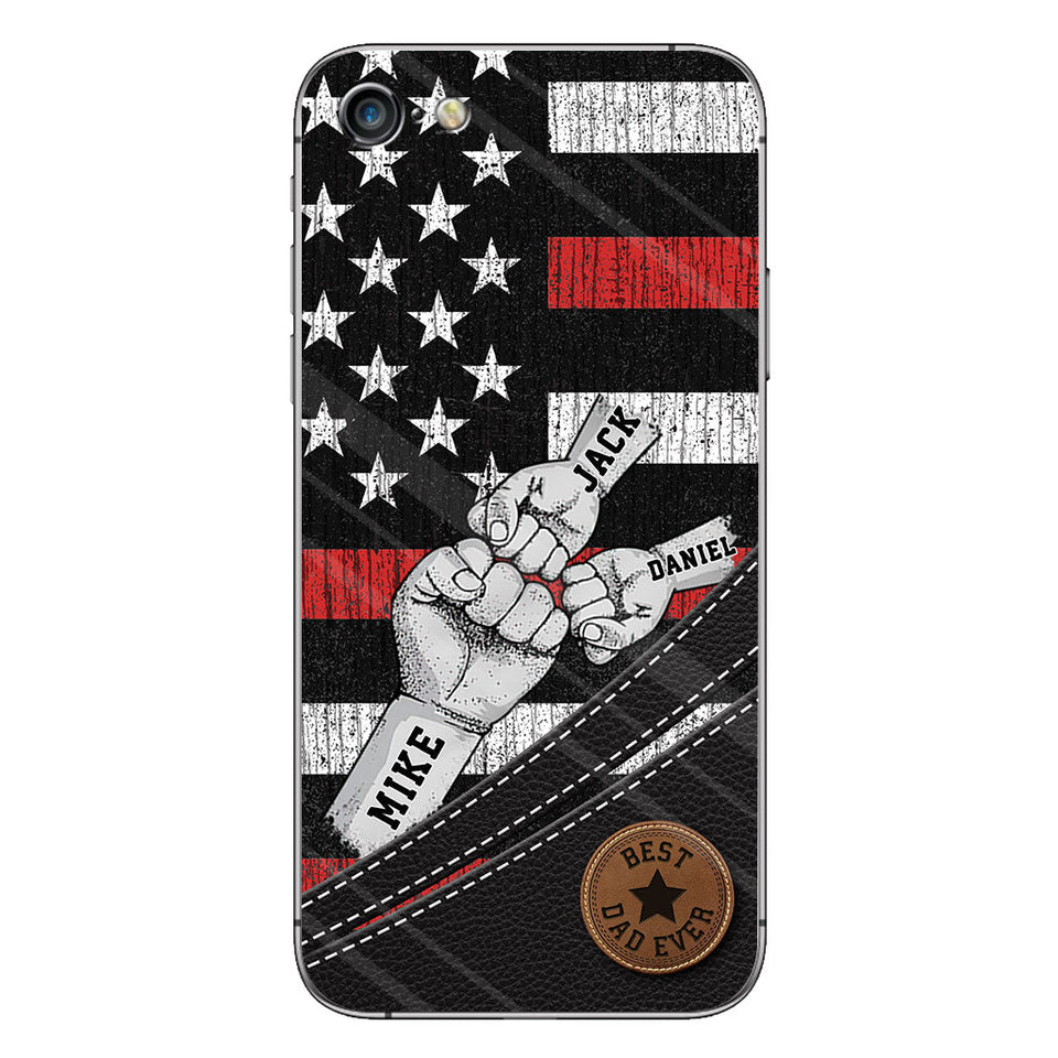 Wolf Pack - Personalized Father Phone Case