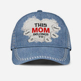 This Mom Belongs To - Personalized Mother Classic Cap