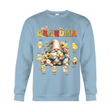 Gift For Grandma Easter Gnome - Personalized Grandma T-shirt And Hoodie