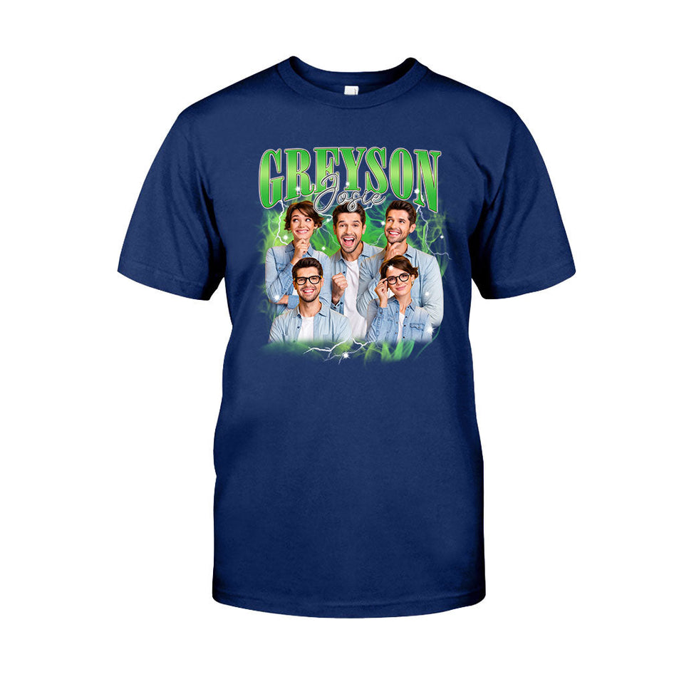 Custom Text And Photos - gift for anyone - Personalized T-shirt And Hoodie