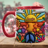 Hippie Soul - Personalized Hippie Accent Mug