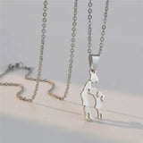 Mom With Children Custom Pendants Necklace - Mother Mom With Children Custom Pendants Necklace