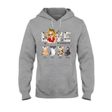 Love Cat Mom Life - Personalized Cat T-shirt And Hoodie