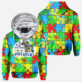 C'est normal d'être différent - T-shirt de sensibilisation à l'autisme