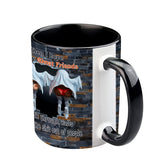 Ghost Friends - Personalized Bestie Accent Mug