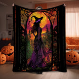 Beautiful Witch - Personalized Witch Blanket