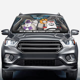 Spooky Stuff - Personalized Dog Car Sunshade