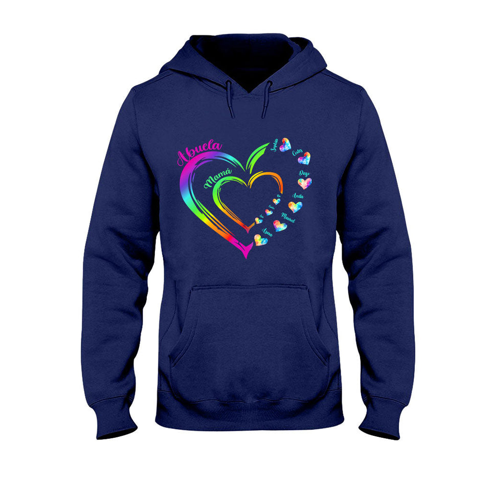 Bendecido De Ser llamado - Personalized Grandma T-shirt And Hoodie