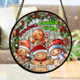 Cookie Crew - Personalized Grandma Stained Glass Suncatcher