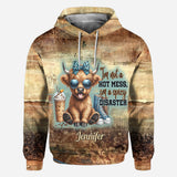 I'm Not A Hot Mess - Personalized All Over Shirt