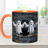 Ghost Friends - Personalized Bestie Accent Mug