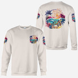 Salty Lil' Beach - Personalized Turtle All Over Shirt