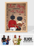 Every Love Story Is Beautiful But Ours Is My Favorite - Personalized Couple Picture Frame Light Box