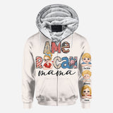 American Mama Any Title Vintage Retro Style - Personalized Mother All Over Shirt