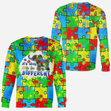 C'est normal d'être différent - T-shirt de sensibilisation à l'autisme