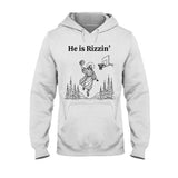 He Is Rizzin - Basketball T-shirt And Hoodie