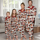 Coquette Besties Christmas - Personalized Bestie Button Down Pajamas