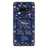 Mama Bear Floral - Personalized Mother Phone Case