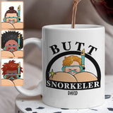 Funny Snorkeler - Personalized Scuba Diving Mug