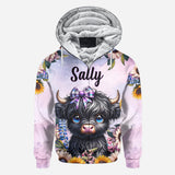 Cute Little Cow - Personalized All Over Shirt