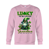 Lucky To Be Called Nana/ Mimi... - Personalized Grandma T-shirt And Hoodie