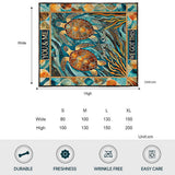 You & Me, We Got This - Personalized Turtle Blanket