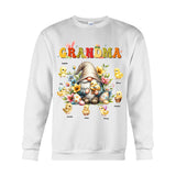 Gift For Grandma Easter Gnome - Personalized Grandma T-shirt And Hoodie