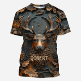 Cool Deer - Personalized Hunting All Over Shirt