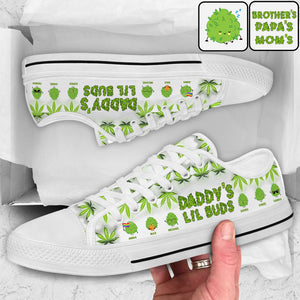 Dopest Dad Ever - Personalized Father Low Top Shoes