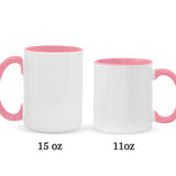 All The Pretty Girls Roll Like This - Personalized Weed Accent Mug