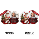 Christmas In Heaven - Personalized Memorial Custom Shaped Ornament