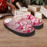 Best Mama Inflated Heart 3D - Personalized Mother Slippers