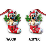 I Love My Dog - Personalized Dog Ornament