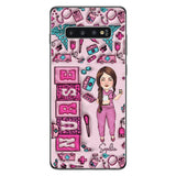Nurse Life - Personalized Nurse Clear Phone Case