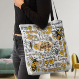 Just Be Happy - Personalized Tote Bag