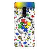 Sensibilisation à l'autisme - Coque de téléphone personnalisée pour la sensibilisation à l'autisme