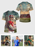 Pround Mom/ Dad/... Game Day & Everyday - Personalized Football All Over Shirt
