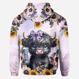 Cute Little Cow - Personalized All Over Shirt