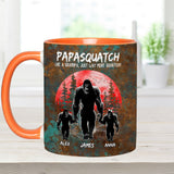 Grandpasquatch - Personalized Father Accent Mug