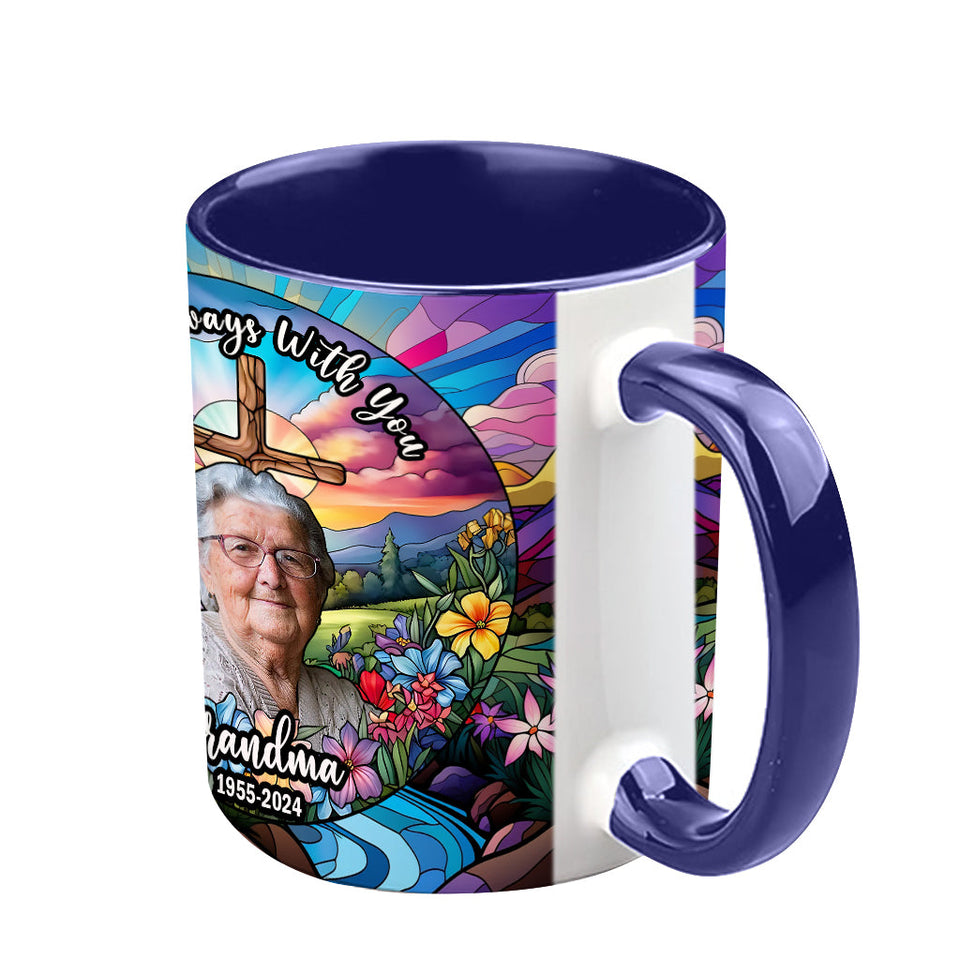 Je suis toujours avec toi - Mug commémoratif personnalisé