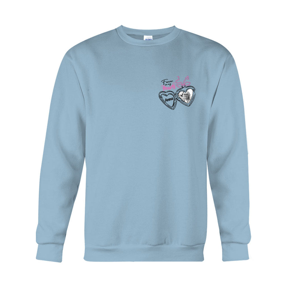 Forever In My Heart - Personalized Memorial T-shirt And Hoodie